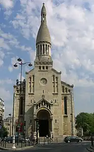 The Church of Notre-Dame d'Auteuil by Émile Vaudremer (1878–92)
