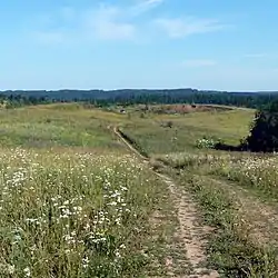 Quarry in Okhansky District