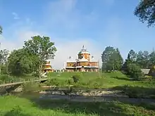 The Church of the Nativity of the Blessed Virgin Mary. Village: Mshanets, Sambir district, Lviv region.