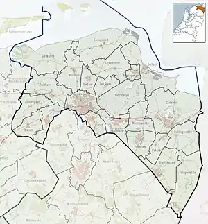 Scheemda is located in Groningen (province)