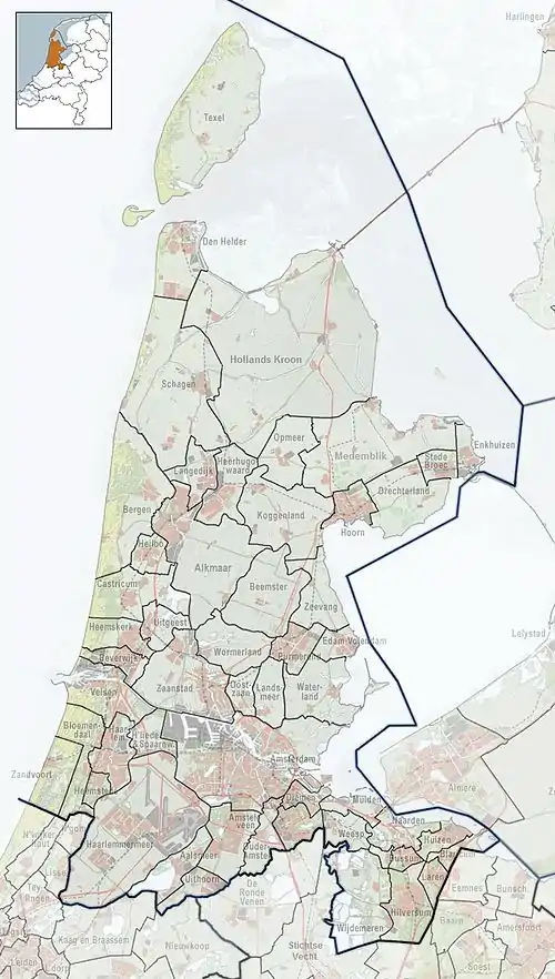 Zuiderwoude is located in North Holland