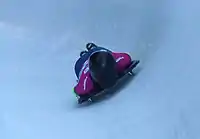 Lucas Carvalho at skeleton