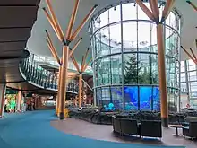 Pier D expansion with glassed-in island forest completed in 2020