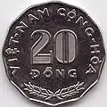 Coin of the Republic of Vietnam in 1960.