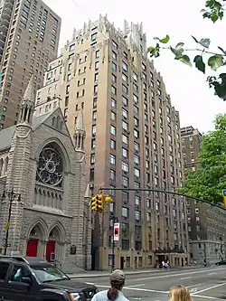  Photograph of 55 Central Park West which served as the home of Dana and Louis and the setting for the climactic battle