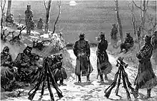 Romanian soldiers during the 1907 peasant revolt