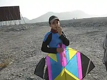 Image 42An Afghan boy with a kite (from Culture of Afghanistan)