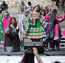 Image 13Women dancing in traditional dress in San Francisco (from Culture of Afghanistan)
