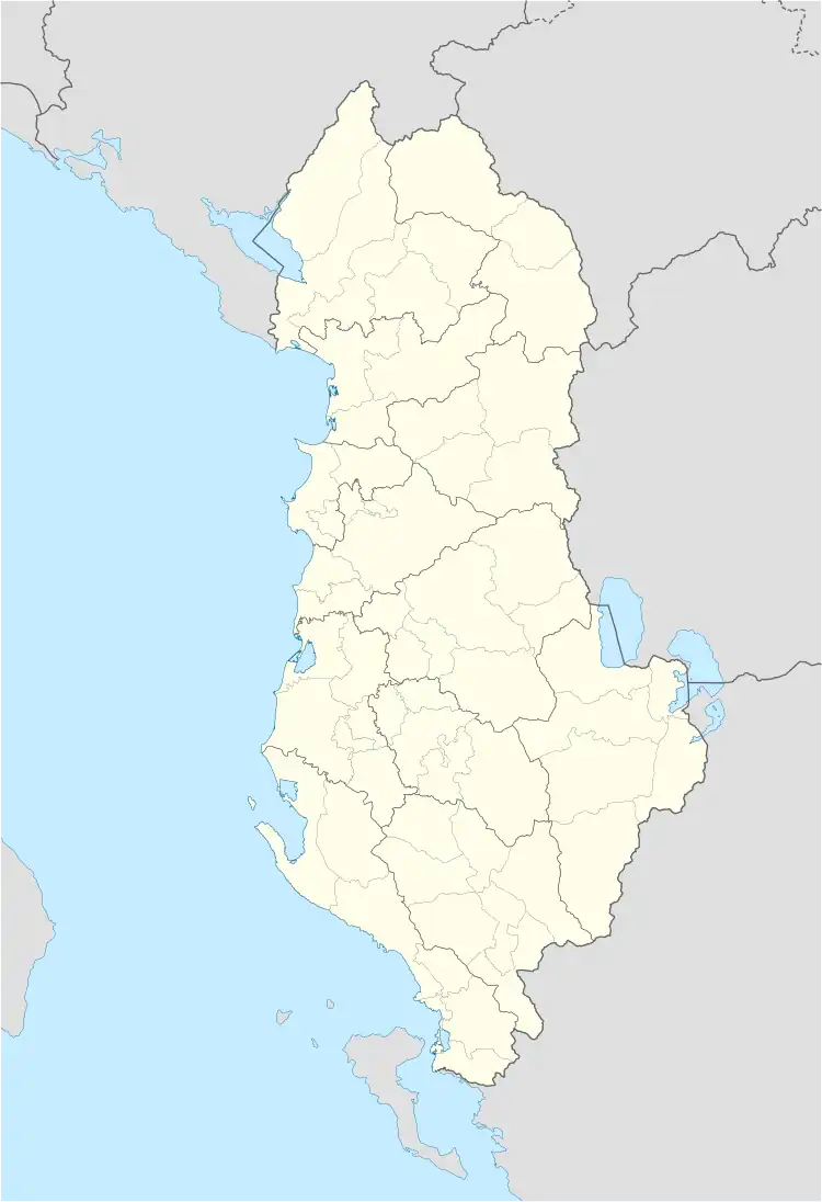 Borsh is located in Albania