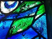 Detail scratched by Chagall in Window 9