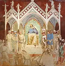 The Martyrdom of the Franciscans, by Ambrogio Lorenzetti, took place in Almalik in 1339.