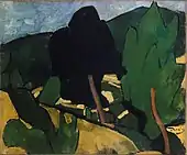 Paysage à Cassis, 1907, oil on canvas, 54 × 64&nbsp;cm, Musée d'art moderne de Troyes