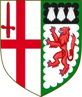 Lord Mayor Russell's personal arms