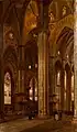 63. Arturo Ferrari, Interno del Duomo di Milano, 1888