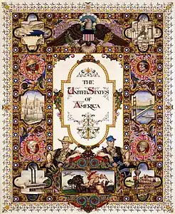 The United States of America, Arthur Szyk (1945)