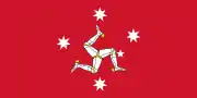 Manx Australian heritage flag
