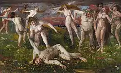 Bacchanalia (1896), oil on canvas, 117 x 204&nbsp;cm., private collection