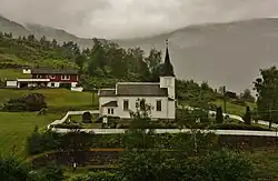View of the village church