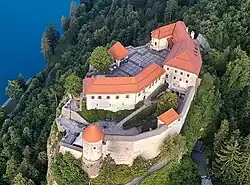 Bled Castle is the oldest Slovenian castle mentioned in documents