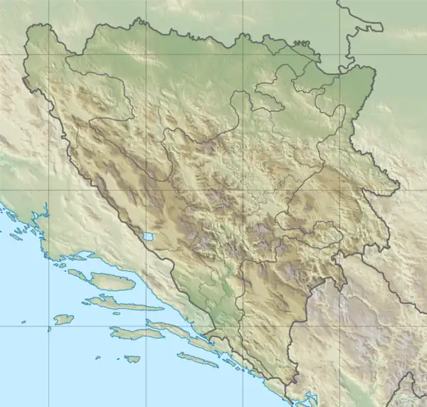 Prenj is located in Bosnia and Herzegovina