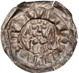 Vogts of Weida-Gera, Vogtei of Henry VIII or IV, 1281–1320, diameter 43 mm, 0.69 g