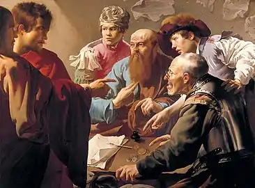 The Calling of St. Matthew (1621), 102 × 137 cm, Centraal Museum, Utrecht