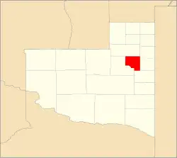 alt=37°54′07″S 63°44′36″W﻿ / ﻿37.9019°S 63.7433°W﻿ / -37.9019; -63.7433