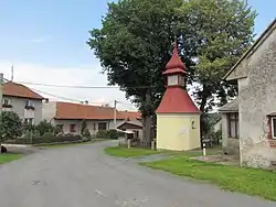 Centre of Nový Telečkov