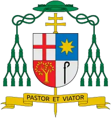 Coat of arms of Anselmo Guido Pecorari