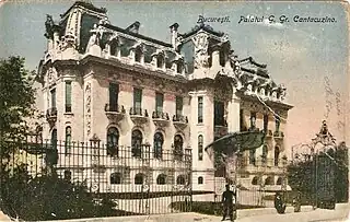 Beaux-Arts aka Eclectic - Gheorghe Grigore Cantacuzino (aka Nababul) Palace on Calea Victoriei, 1898–1906, by Ion D. Berindey