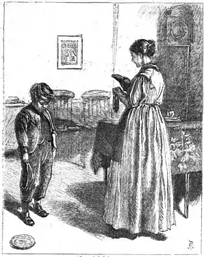 Will you go to Church, if father takes ninepence