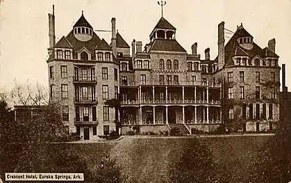 Crescent Hotel, Eureka Springs, Arkansas, 1885