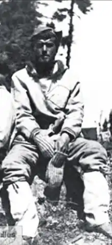 Daniel Isaac Vernon Eaton, exploring central Labrador, in 1894.