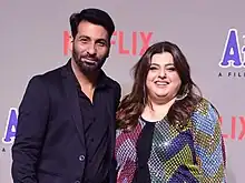 Delnaaz Irani at The Archies premiere in 2023