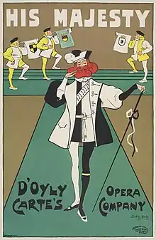 Dudley Hardy - Poster for His Majesty