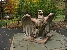 Eagle, National Zoo, Washington, D.C. Salvaged from Pennsylvania Station,New York City