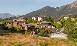 Eastern part of Lake Hāwea town