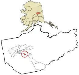 Location within Fairbanks North Star Borough and the U.S. state of Alaska