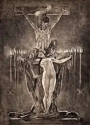 Le Calvaire (1882) heliogravure (ca. 27 x 20&nbsp;cm) Museum De Reede, Antwerp