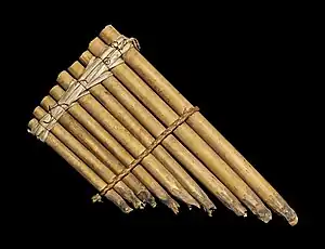Image 1A pan flute from Solomon Islands, 19th century (from Melanesia)