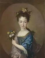 Princess Louisa Maria Stuart, about 1705