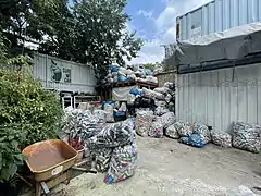 Community space and garden at Sure We Can