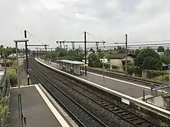 Tracks and platforms.