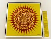 Gianni Sarcone, 1997, Hypnotic Vibes, mixed media, 70 x 70&nbsp;cm, Museum of Illusions, Ljubljana (Slovenia).