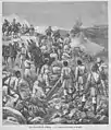 Battery of Captain Ciccodicola at Senafe (Il Secolo Illustrato)