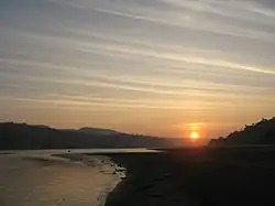 Sunrise over the Mekong River