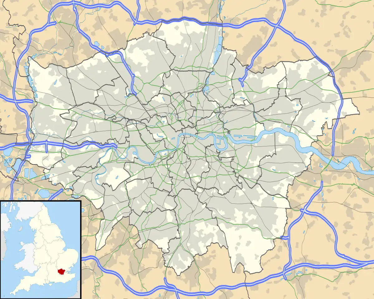Kennington Common is located in Greater London