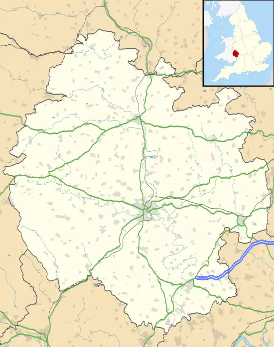 Yazor is located in Herefordshire