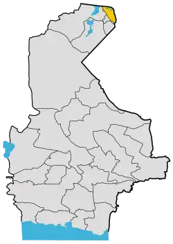 Location of Hirmand County in Sistan and Baluchestan province