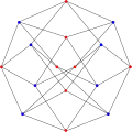 The chromatic number of the Hoffman graph is&nbsp;2.